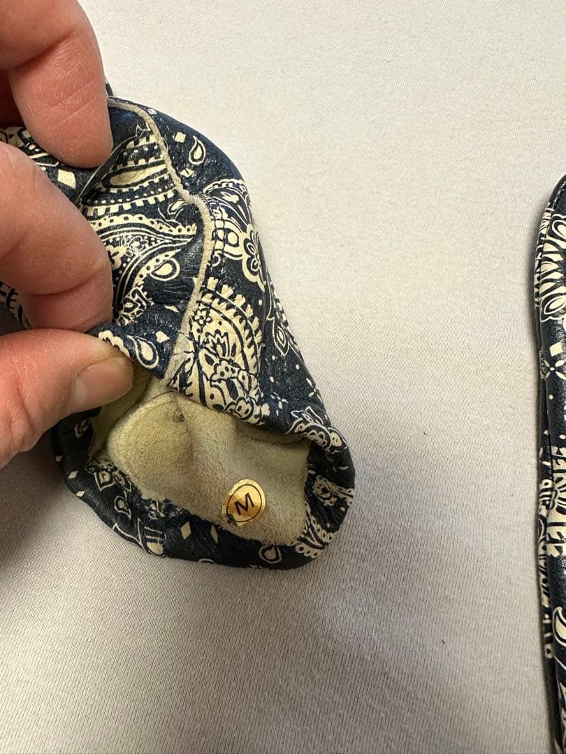 Lamp gloves Shorty - PAISLEY NAVY Mサイズ