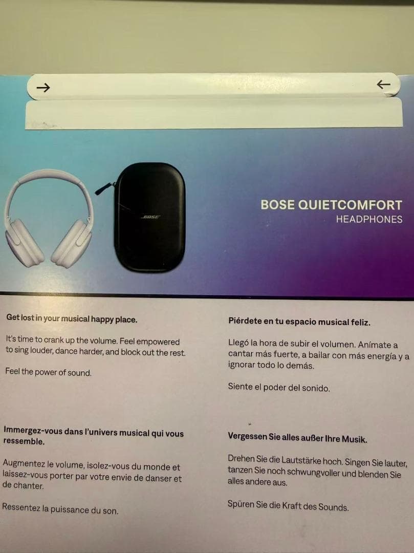 Bose QuietComfort Headphones 新品未開封