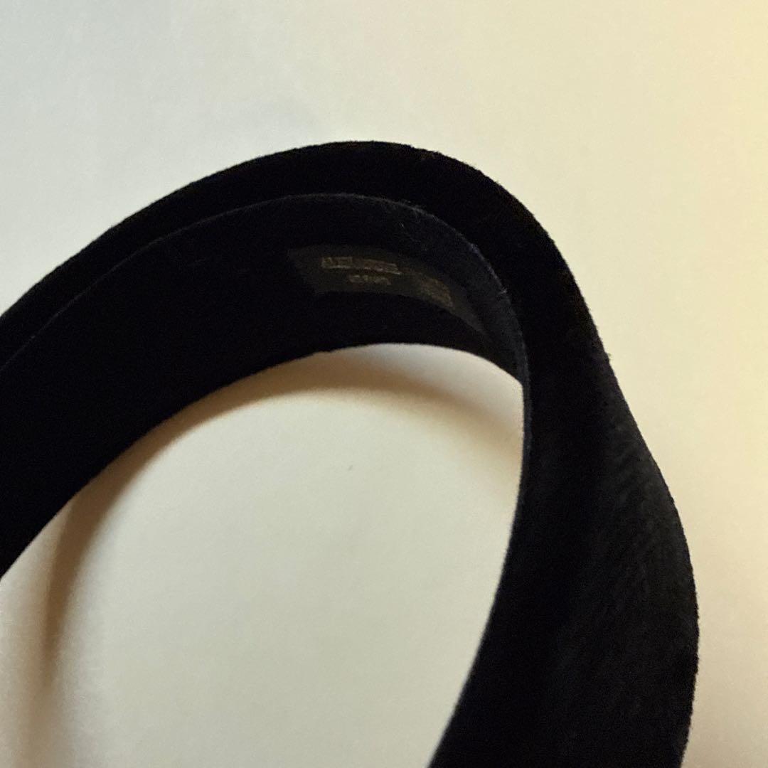 アレクサンドルドゥパリ　ベロアカチューシャ　ブラック