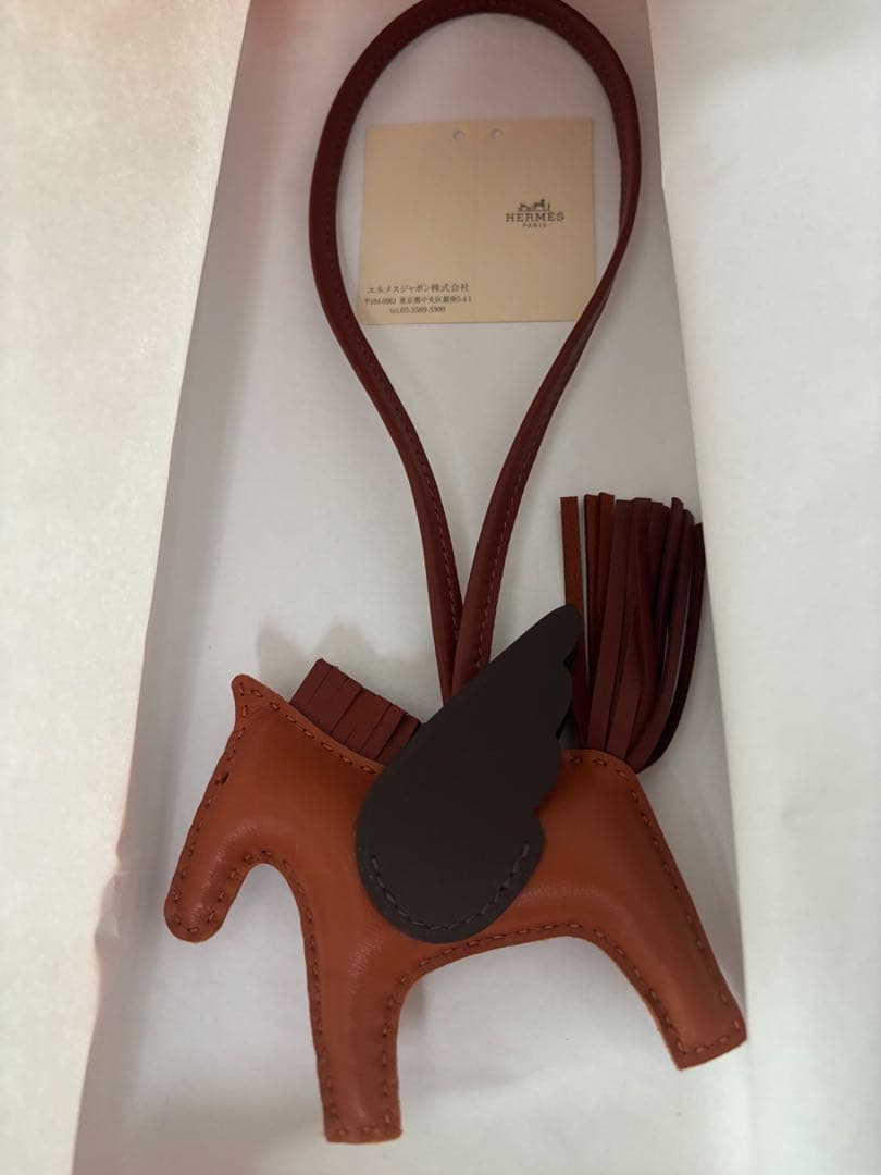 お値下げ⭐︎2025新品未使用⭐︎エルメス　ペガサスチャームPM