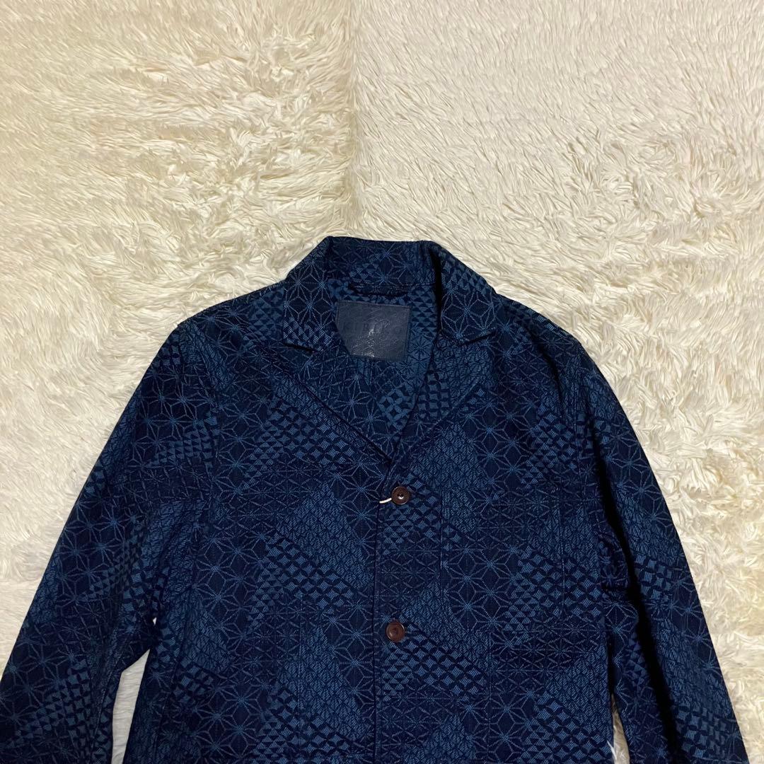 未使用　ステュディオダルチザン　KIRIKO 切子　インディゴ　デニム