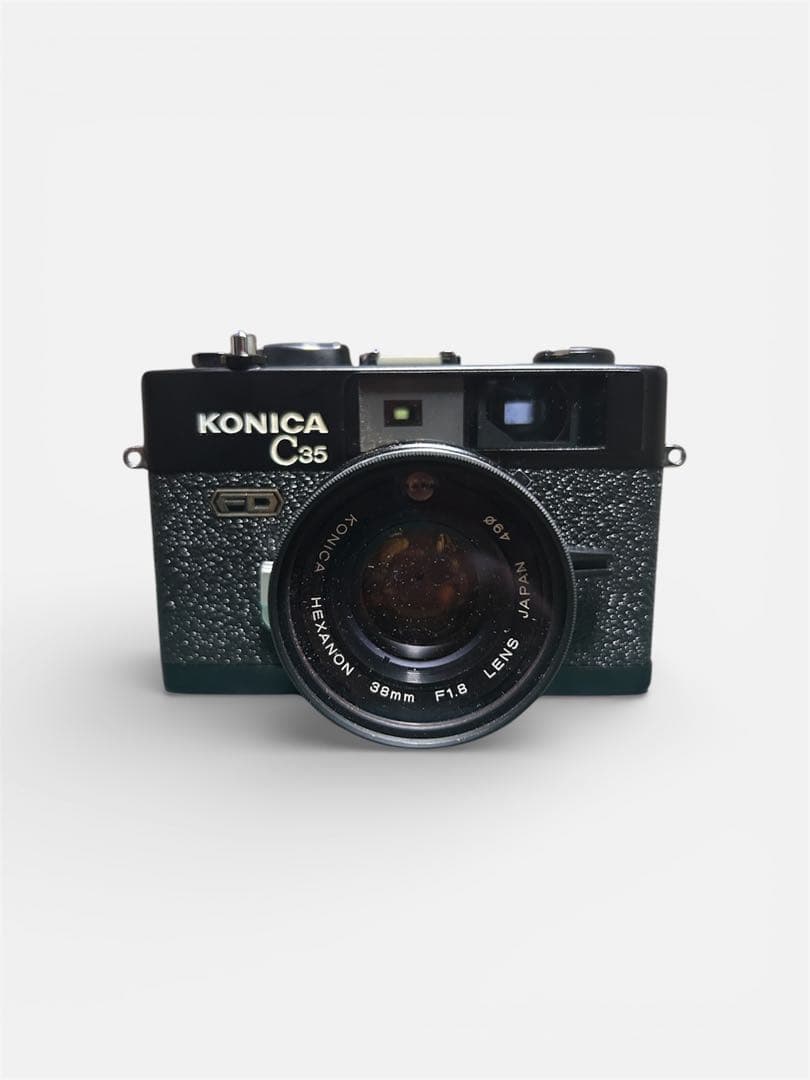 KONICA 型式：C35 FD 38mm F1.8 フィルムカメラ