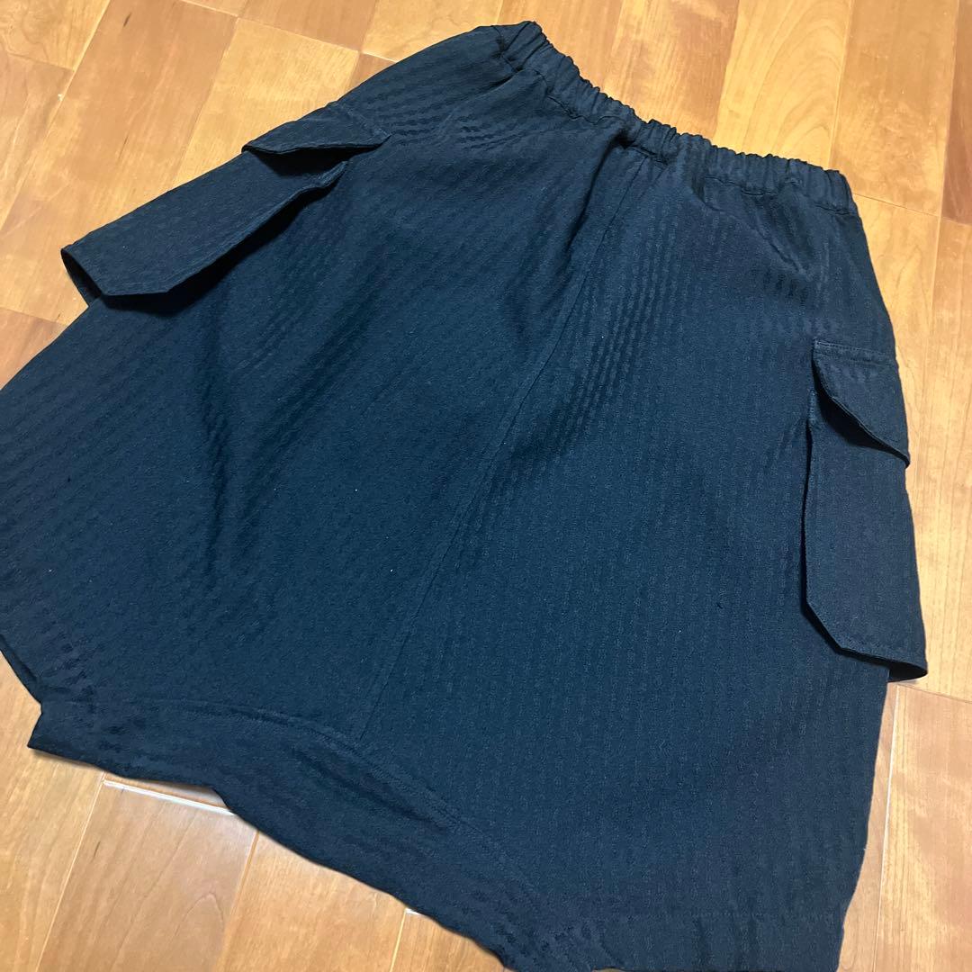 希少　BLACK COMME des GARCONS サルエル　ショート　パンツ