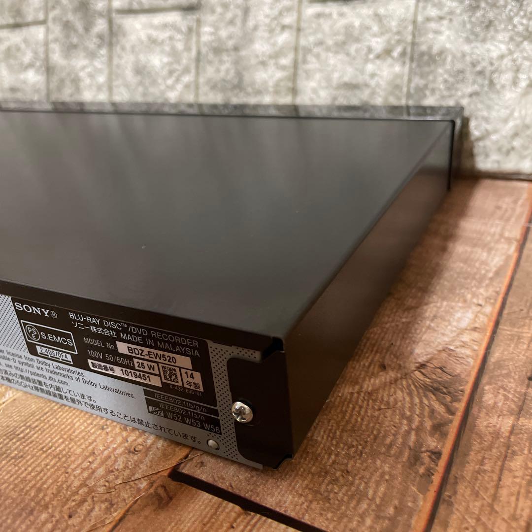 #795 SONY Blu-rayレコーダー 「BDZ-EW520」 動作品