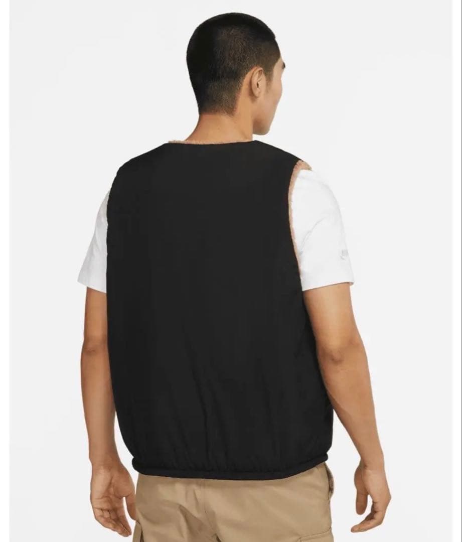 ナイキ リバーシブル フリースベスト 2XL ボアベスト