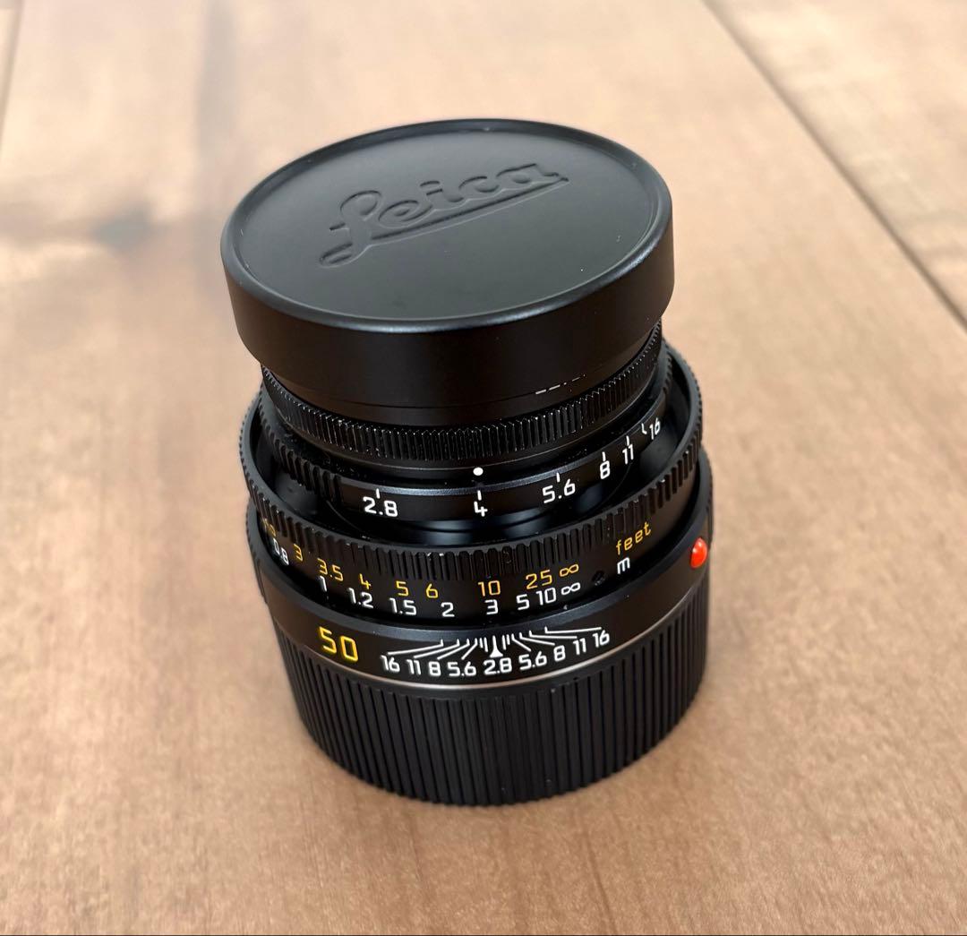 ライカ エルマー 50mm f2.8　ブラック LEICA Elmar-M