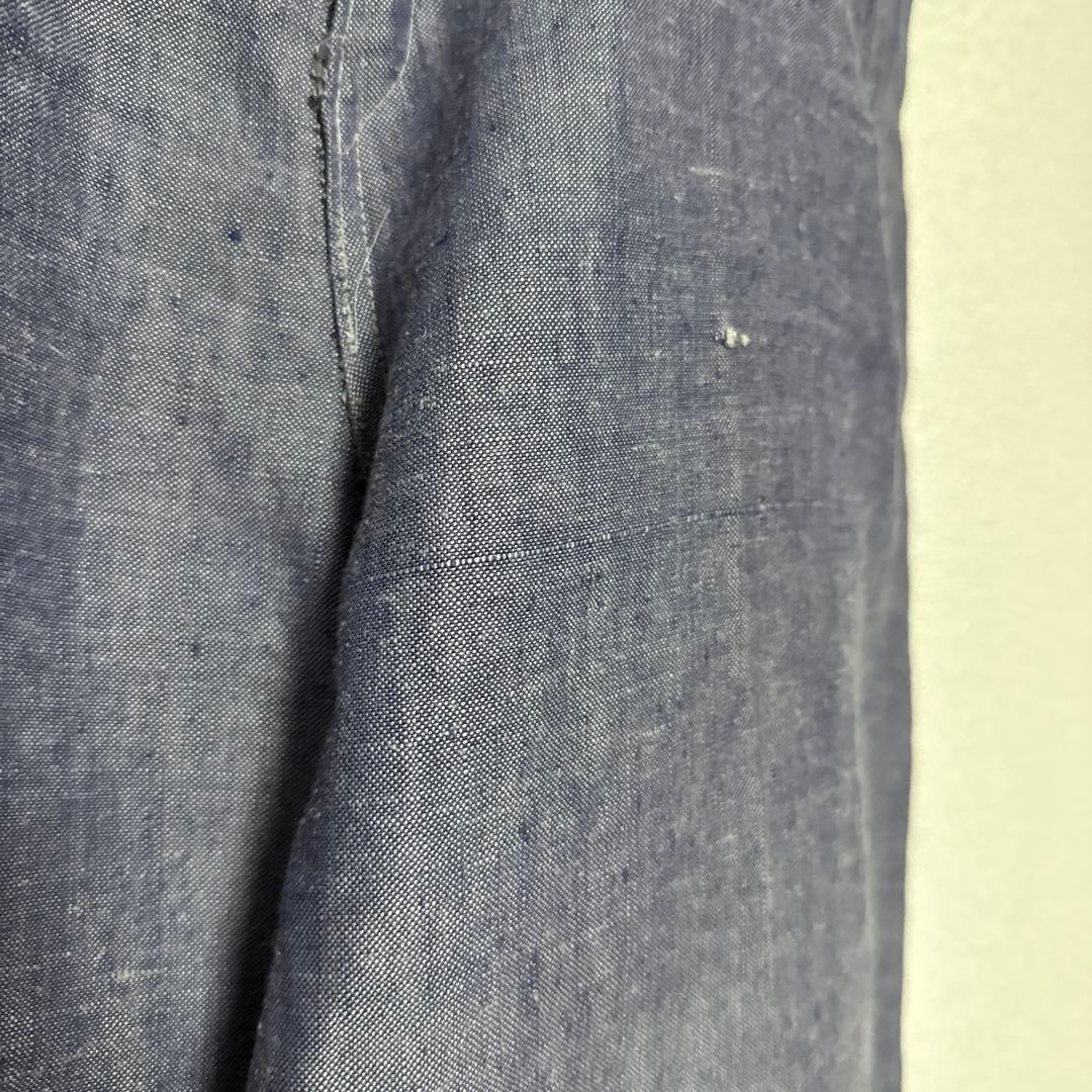 1950s french army セーラーパンツ　フランス軍　リネンラミー