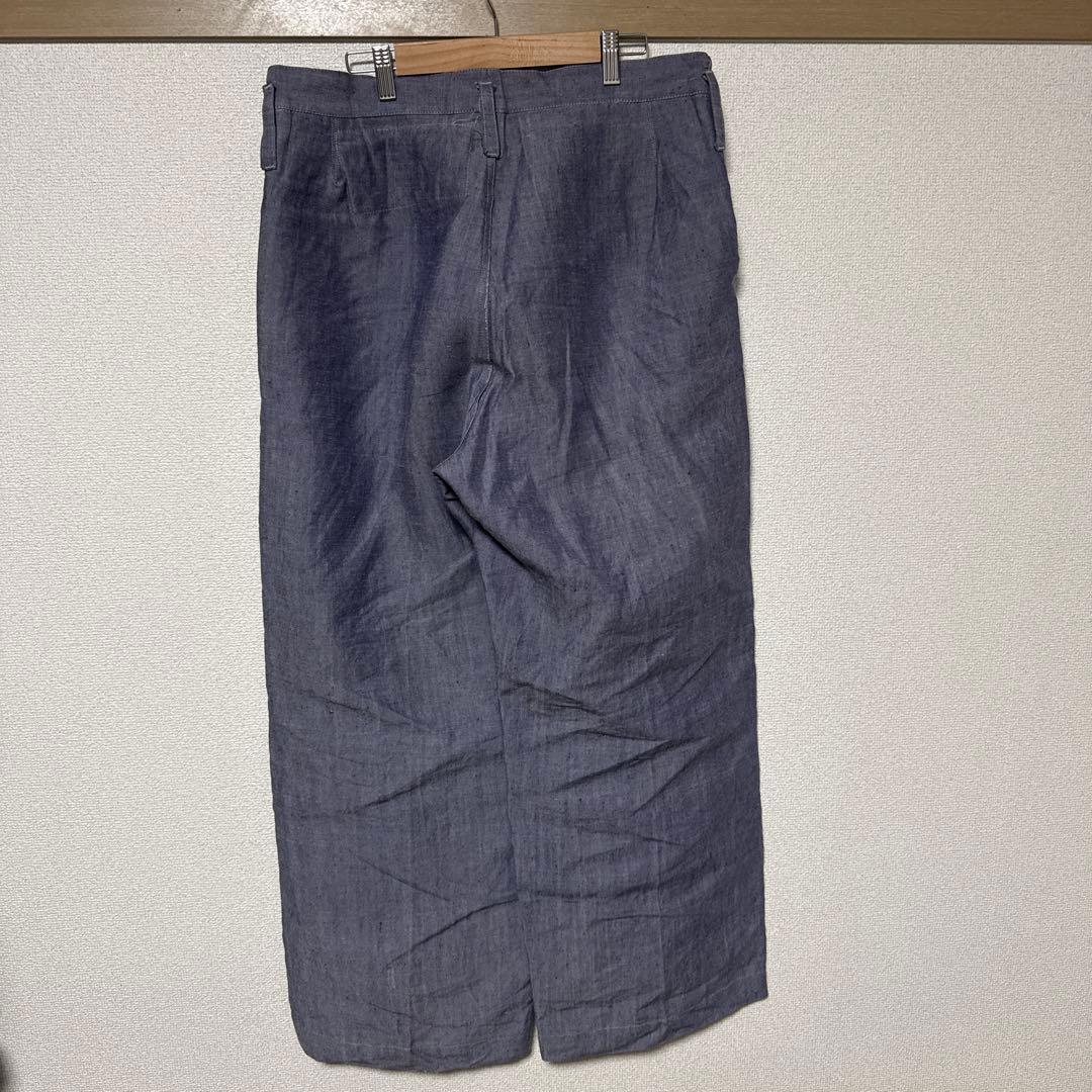 1950s french army セーラーパンツ　フランス軍　リネンラミー