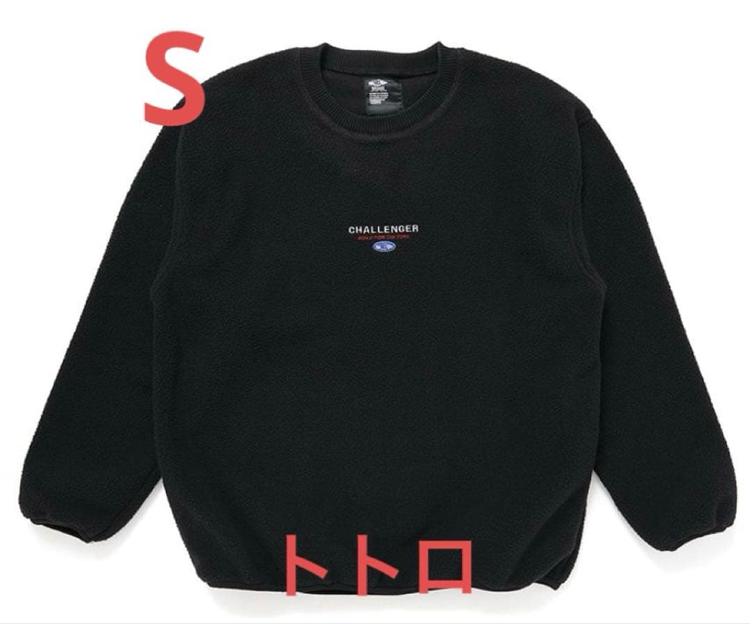 トップス CHALLENGER SAILOR C/N FLEECE BLACK