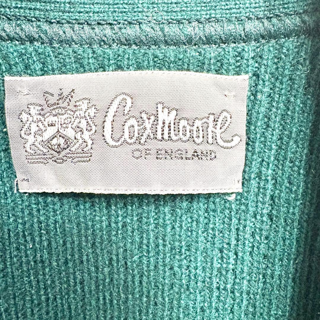 お値下げ中Coxmore of ENGLAND カシミア100%グリーン ベスト