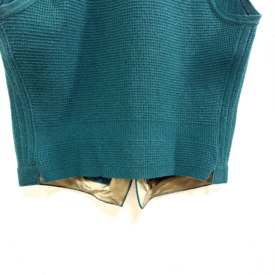 お値下げ中Coxmore of ENGLAND カシミア100%グリーン ベスト