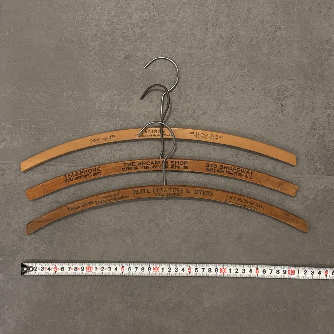 アメリカ アンティーク ビンテージ ウッド ハンガー 木製 トラックファニチャー