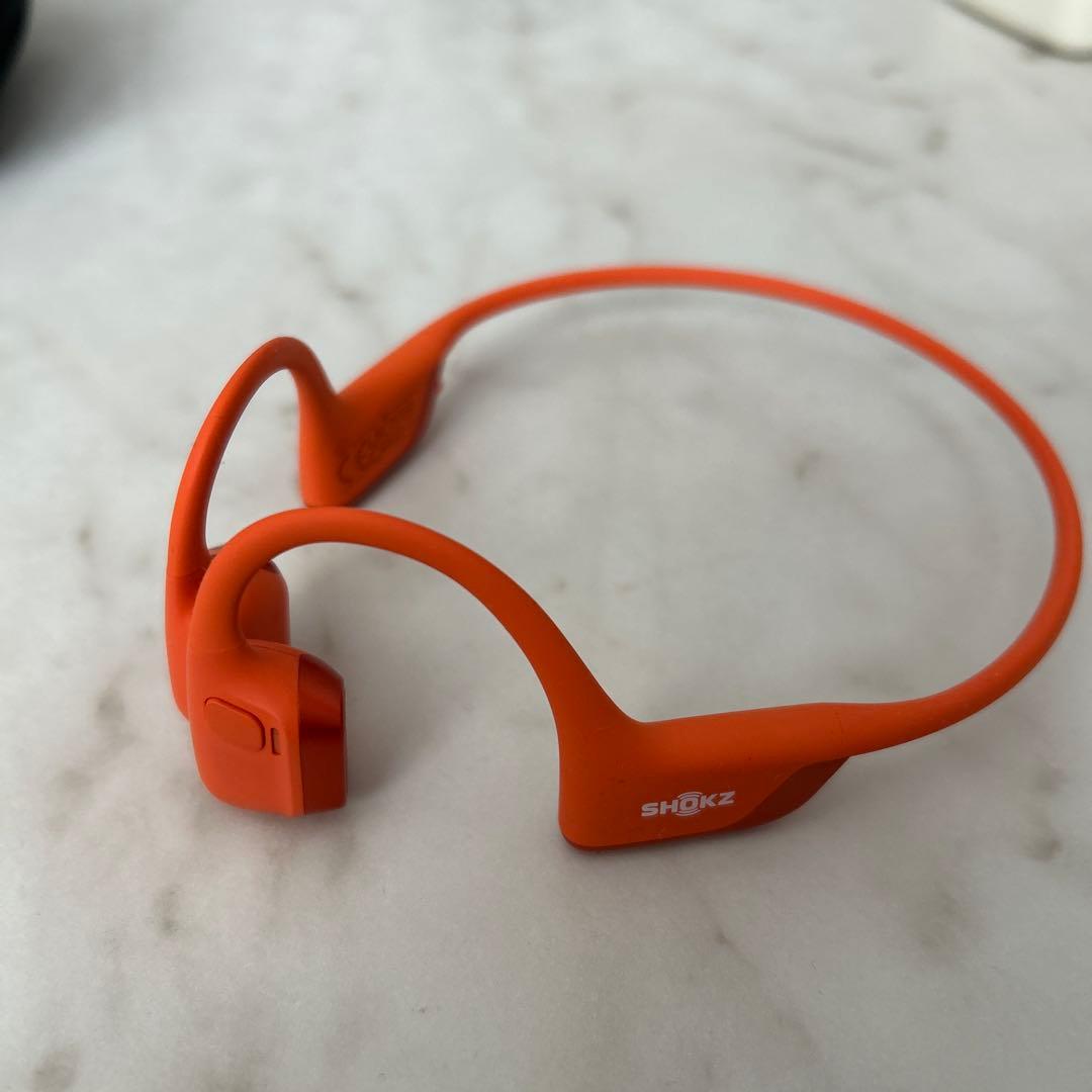 Shokz OpenRun Pro 2 オレンジ　骨伝導イヤホン