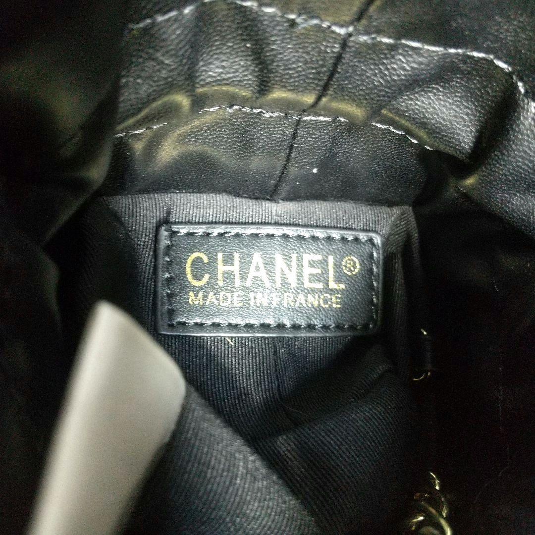 新品未使用CHANELチェーンショルダミニマトラッセ巾着VIP限定ノベルティ