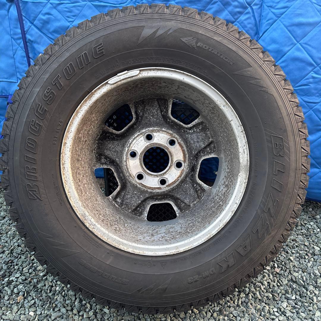 ⭐︎送料込み⭐︎【シボレー純正】17インチホイール・スタッドレスタイヤ4本セット