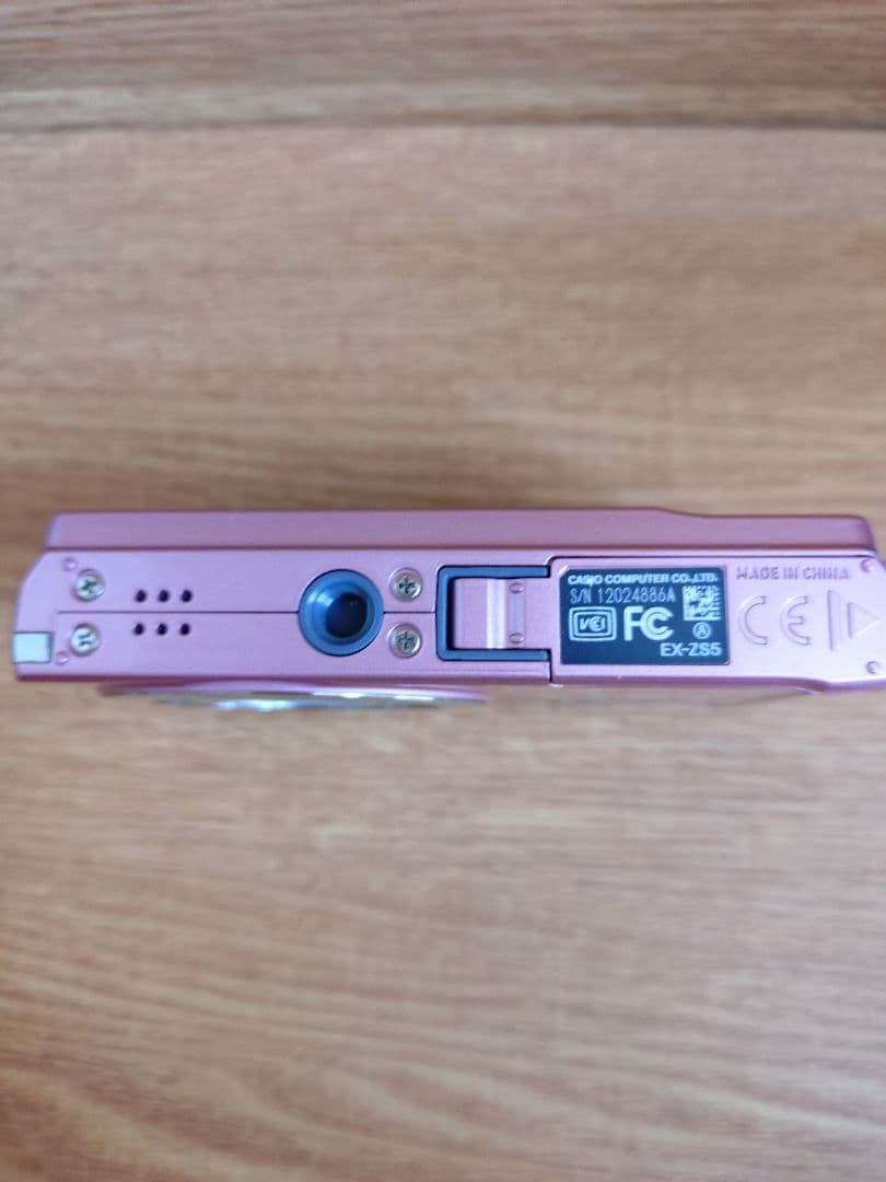 【美品】CASIO EXILIM EX-ZS5 デジタルカメラ ピンク