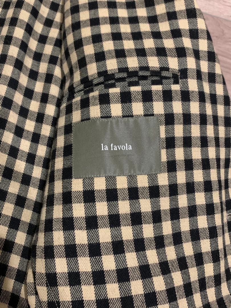 la favola ラファーボラ シングルブレステッド2Bジャケット