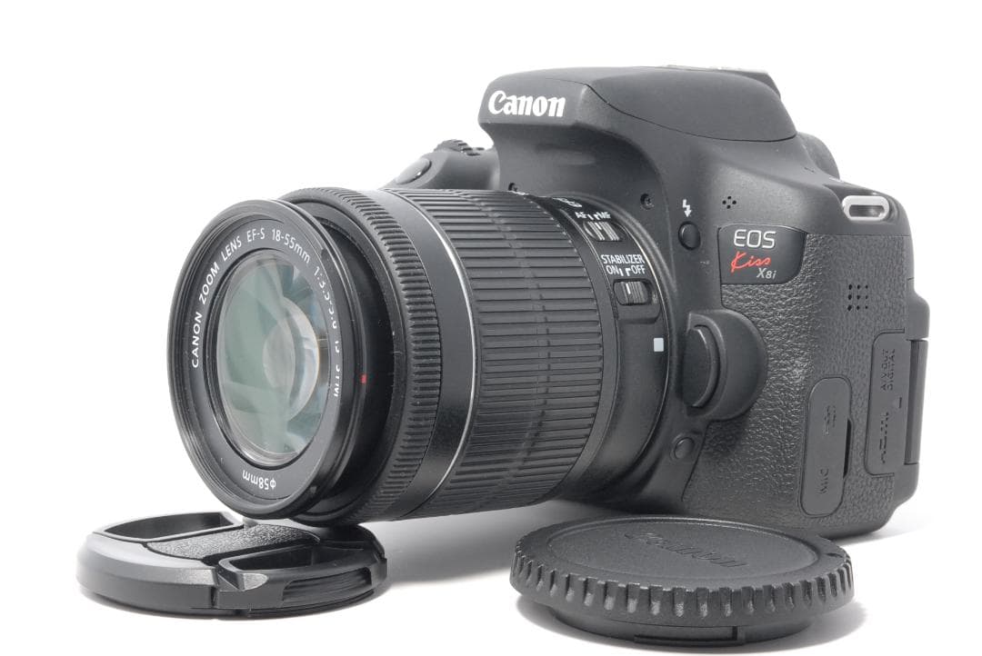 極美品　Wi-Fi搭載　Canon kiss X8i バイアングル液晶