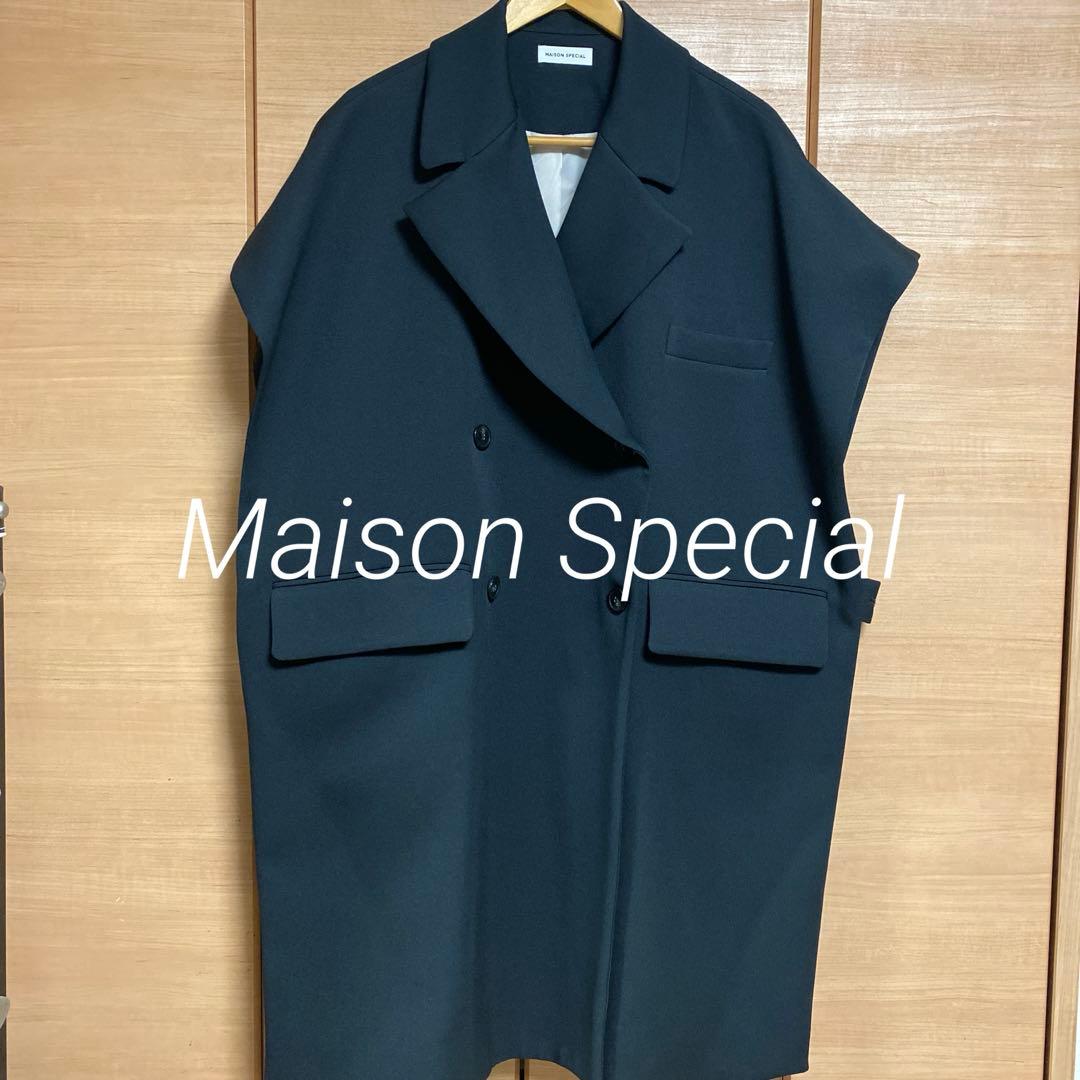 メゾンスペシャル　ハイカウントオーバージレ　ブラック　ほぼ新品