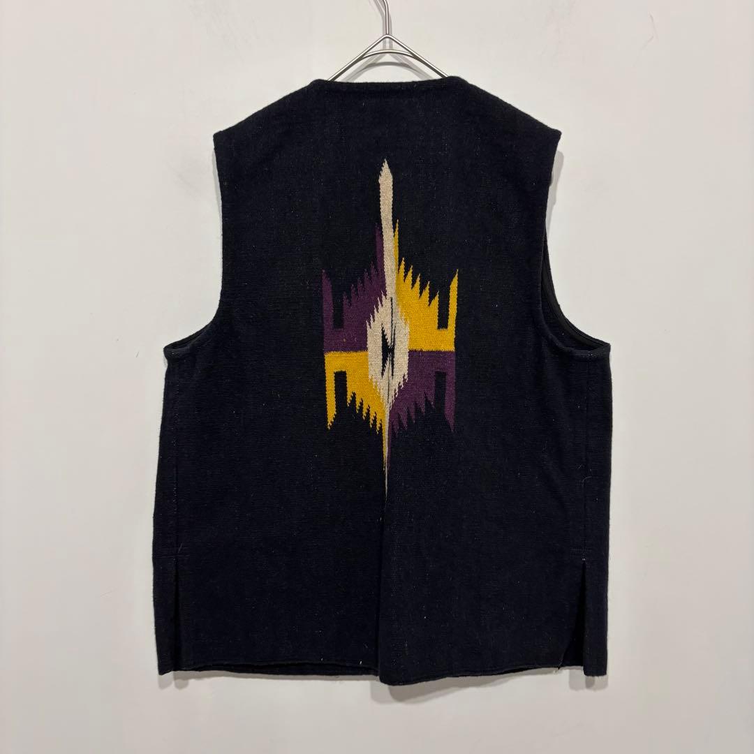 BEAMS 美品 東洋 インド製 CHIMAYO ラグ チマヨ ベスト コンチョ