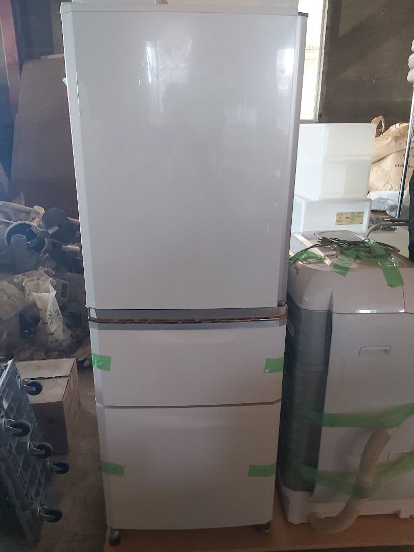 三菱冷蔵庫 MR-C34ZL-W1 335L 2016年製