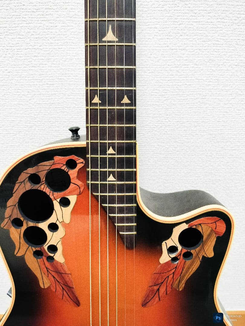 【本日限定特価】Ovation Elite1768 エレアコ　純正ハードケース付