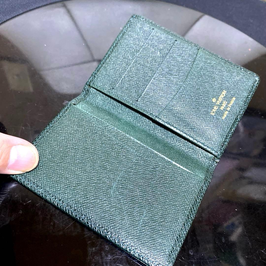 11☆美品/ほぼ未使用♪タイガ オーガナイザー・ドゥポッシュ ♪名刺入れ