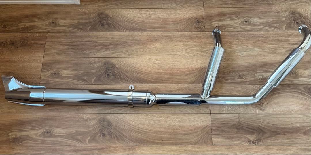 【美品・低走行100km】ケンテック マフラー 2024年購入／ガード3枚