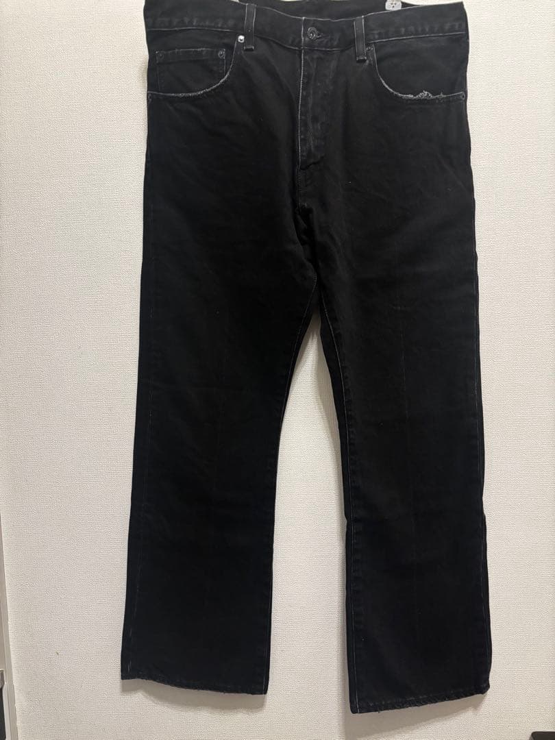 EDIFICE 別注 Levi's 501 BLACK 黒 W36L30