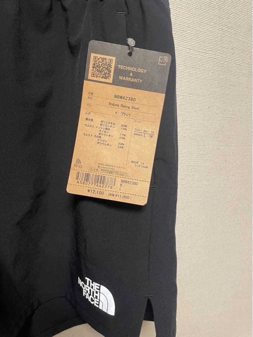 【新品・未使用】ノースフェイス エンデュリスレーシングショーツ レディース L