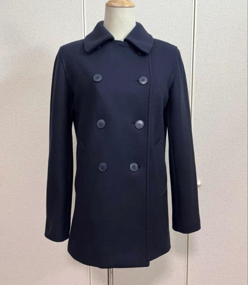 agne's b. FEMME アニエスベー JQ18 ピーコート ハーフコート