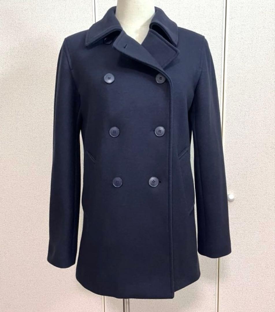 agne's b. FEMME アニエスベー JQ18 ピーコート ハーフコート