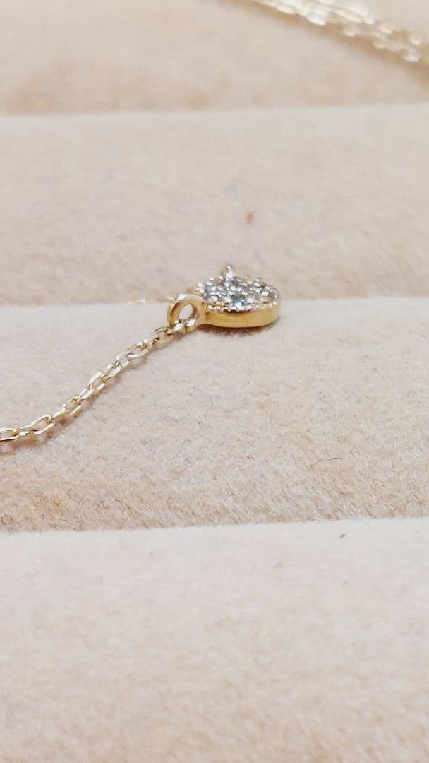 夜出品し直し赤字！エテ eteK10 ダイヤネックレス