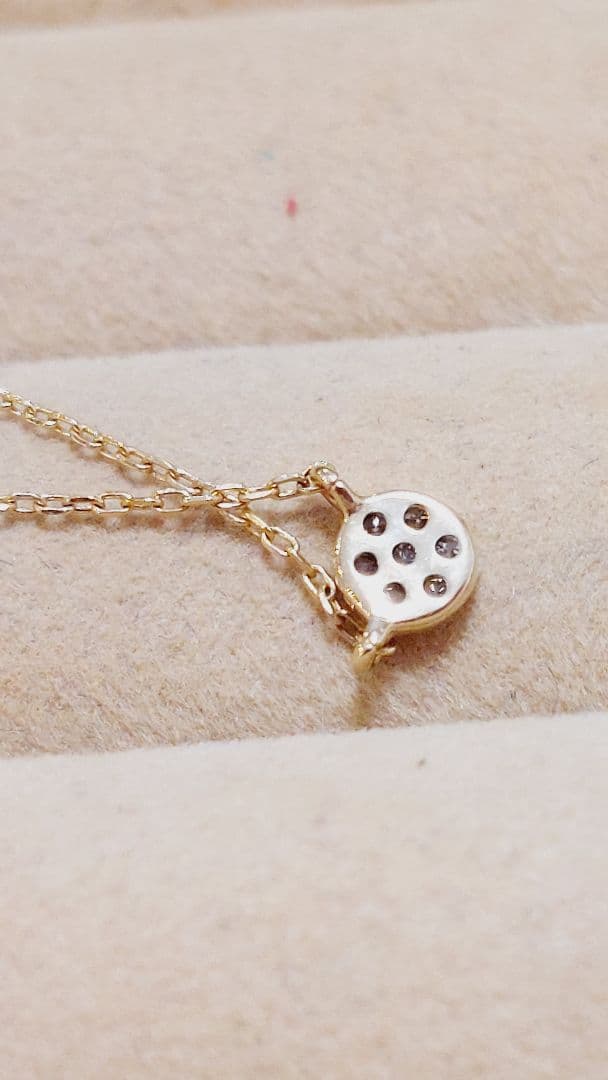 夜出品し直し赤字！エテ eteK10 ダイヤネックレス