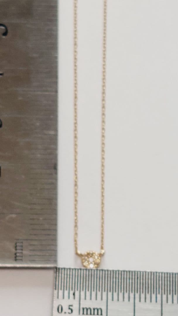 夜出品し直し赤字！エテ eteK10 ダイヤネックレス