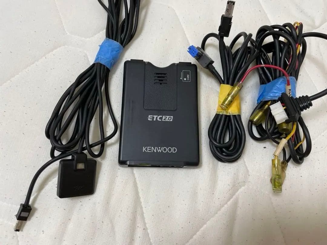 ケンウッド　軽登録　ナビ連動　ETC2.0 DIU-B140 ETC-N3000