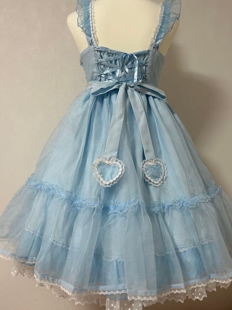 Angelic Pretty Lovely オーガンジージャンパースカート