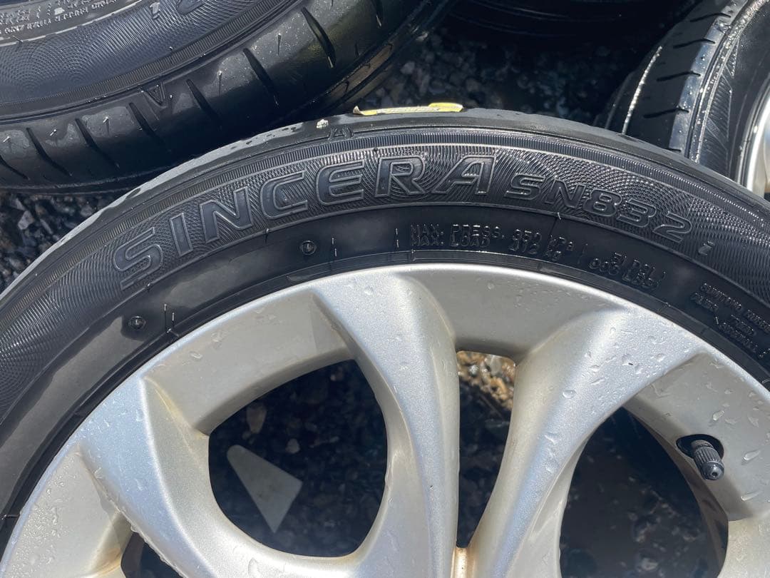 値下げ中‼️SUZUKI純正アルミ165/60R15 タイヤ付き