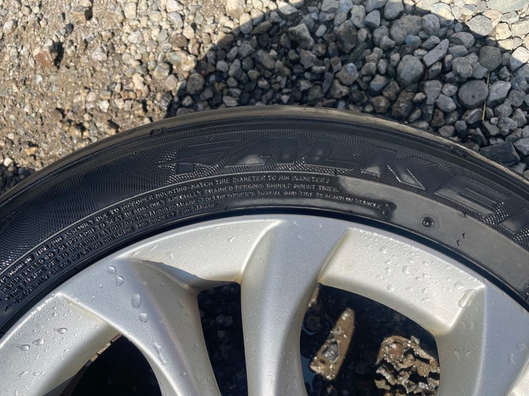 値下げ中‼️SUZUKI純正アルミ165/60R15 タイヤ付き