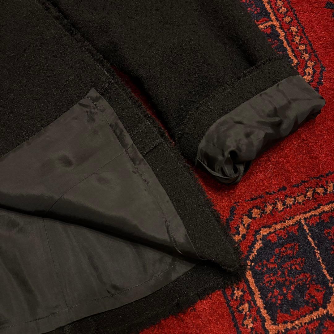 値下げ中　ヨーガンレール　絹　アウター　ジャケット　コート　黒　2way