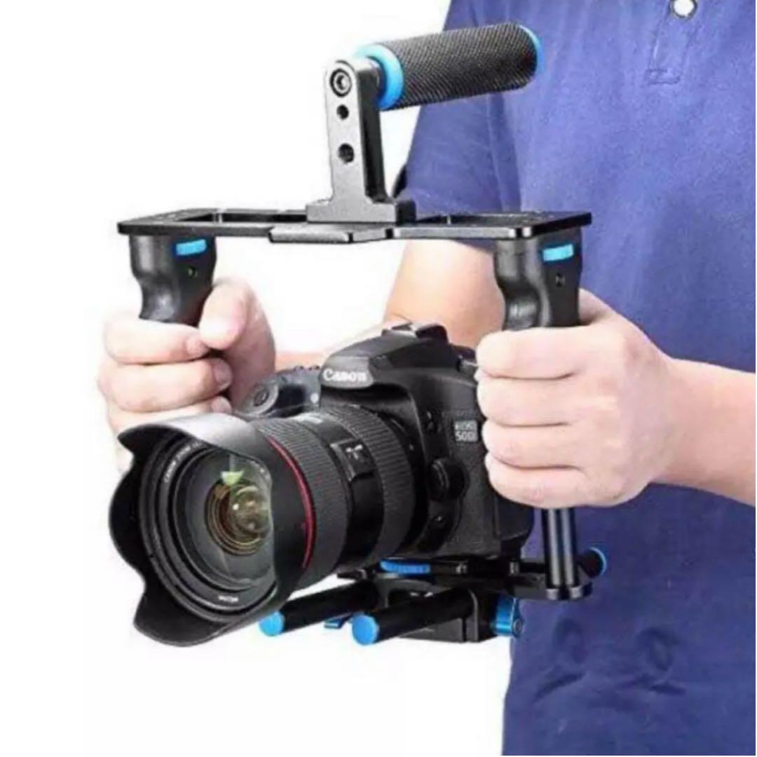 カメラ用フレーム！手振れ防止に！一眼レフやミラーレスカメラ対応！