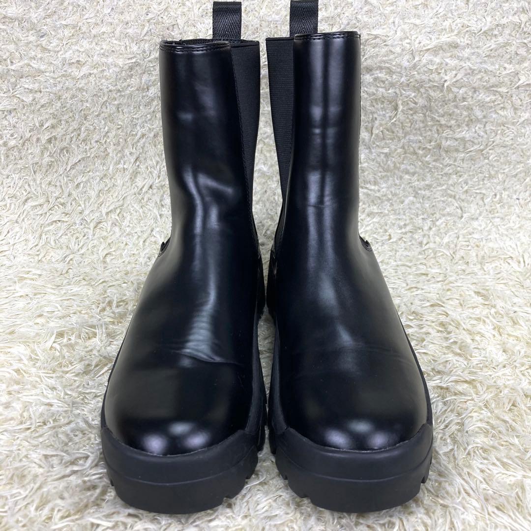 『極美品』アダムエロペ ビブラムソール サイドゴアブーツ トラックソール 黒