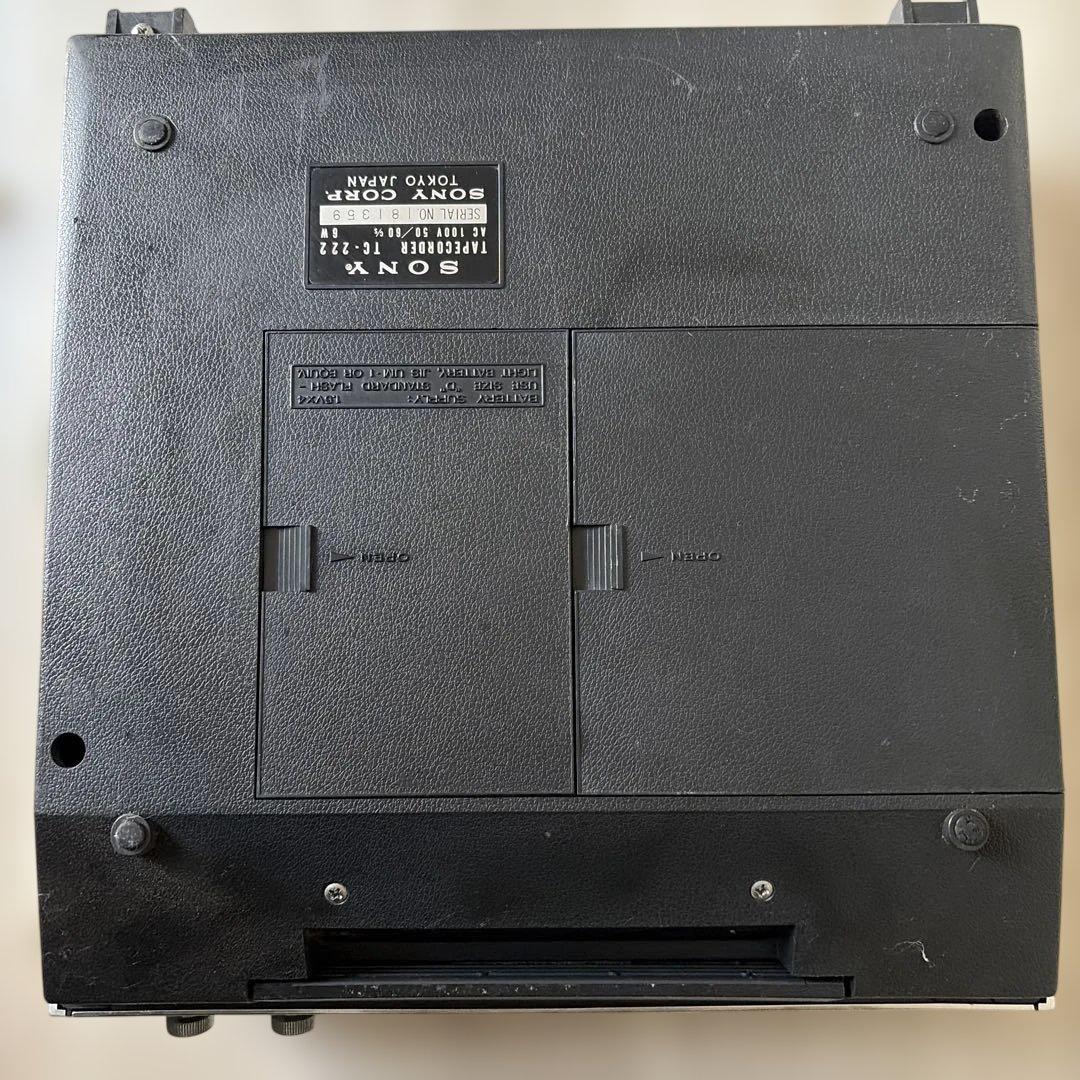 SONY製のポータブルカセットプレーヤー