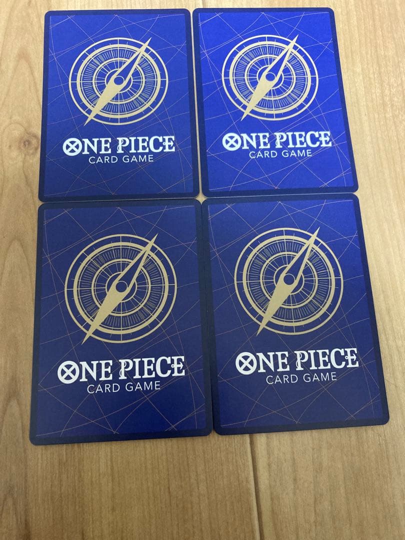 モンキー・D・ドラゴン　SP パラレル　4枚セット　ワンピースカード