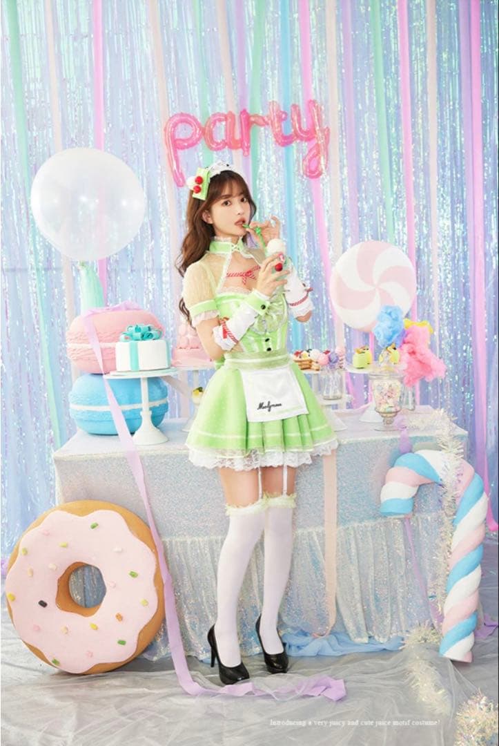 【Malymoon/マリームーン】ジューシードリンクメイド/メロンソーダ