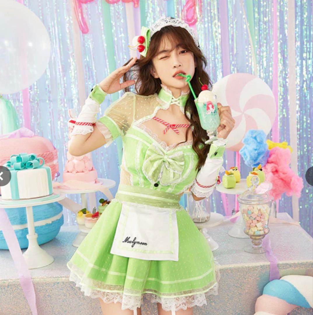 【Malymoon/マリームーン】ジューシードリンクメイド/メロンソーダ