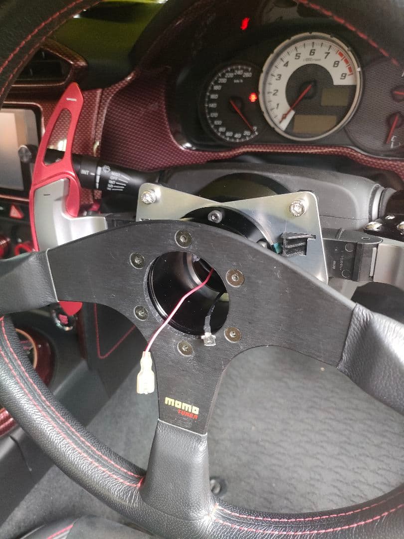 No.002 パドルシフト移設プレート　86 BRZ zn6 zc6