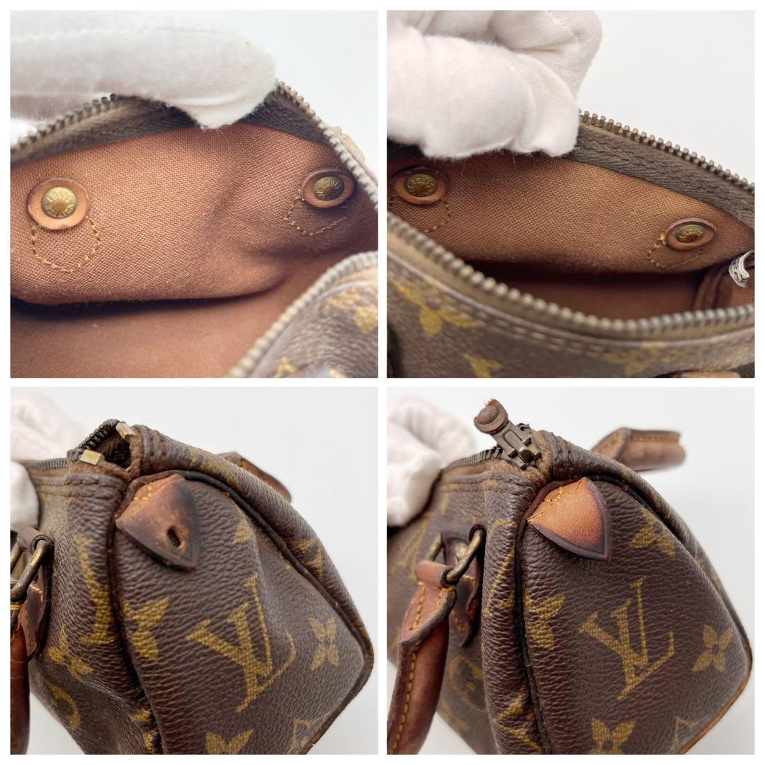 ルイヴィトン　ミニスピーディ　モノグラム　ミニバッグ　ハンドバッグ　難あり