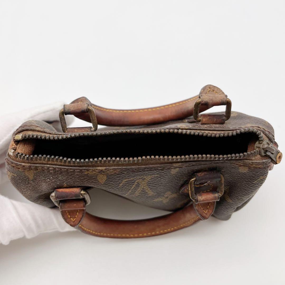 ルイヴィトン　ミニスピーディ　モノグラム　ミニバッグ　ハンドバッグ　難あり