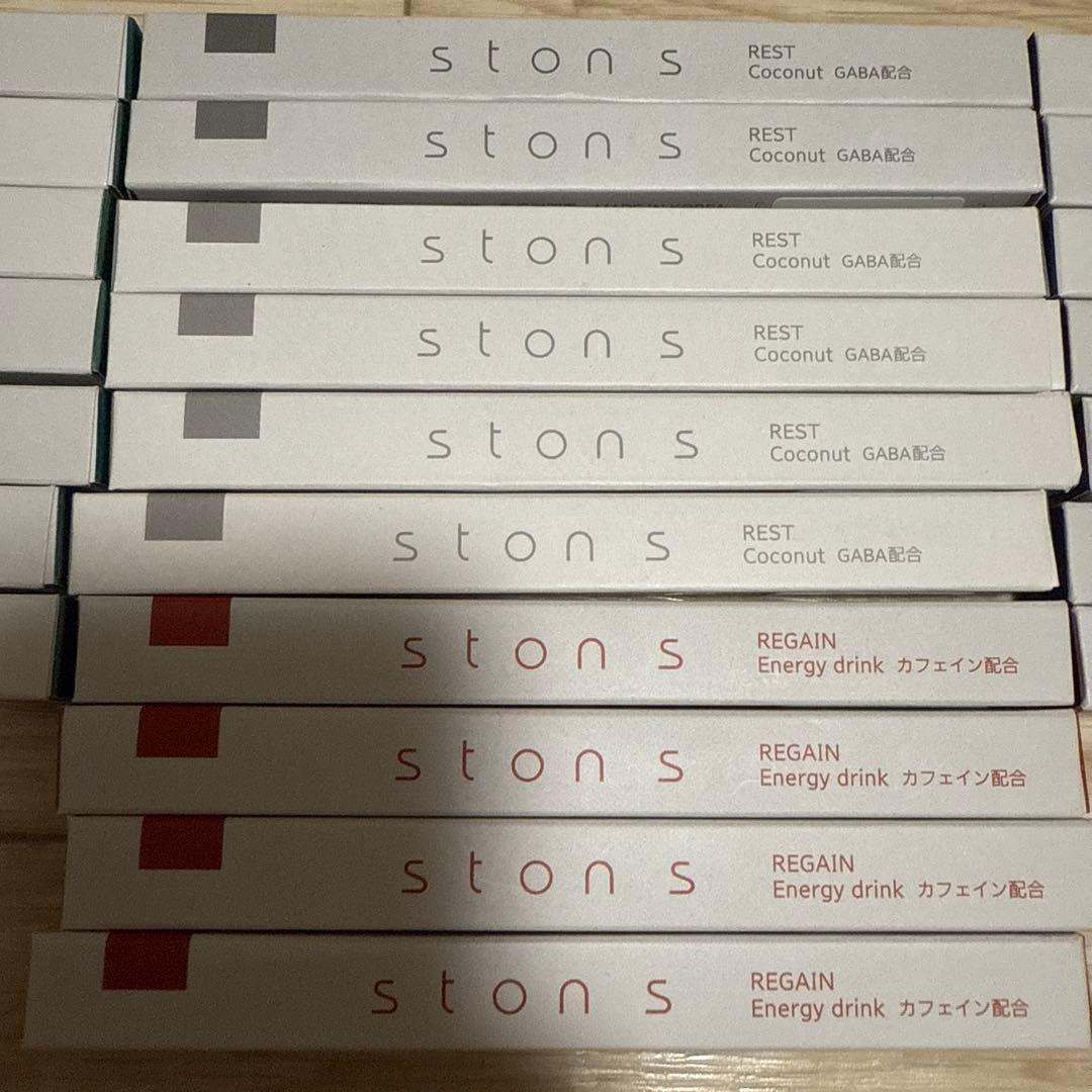 ストンエス☆stons☆ブルーベリー&ココナッツ&ミント&エナジードリンク